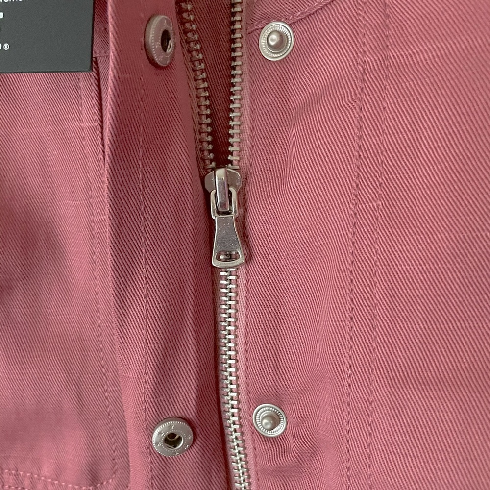 PAIGE “Ryland” Jacket in “Dark Rose” Print - Picture 3 of 14